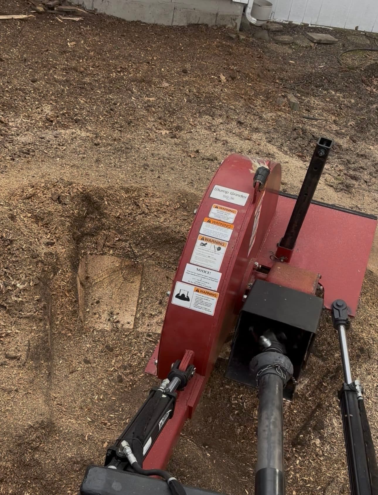 Efficient Stump Removal with Our High-Powered Grinder image
